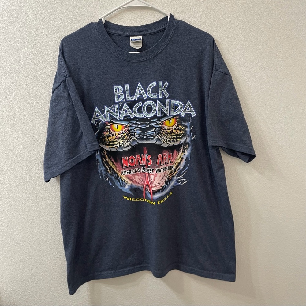 Wisconsin dells black anaconda Noah’s ark water park there blue xl